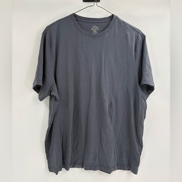 J. crew men’s essential grey tee 100% cotton T-shirt size xl nwt - Picture 1 of 16
